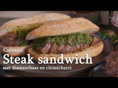 Diamanthaas Steak Sandwich | Jonathan Zandbergen | The Meatlovers