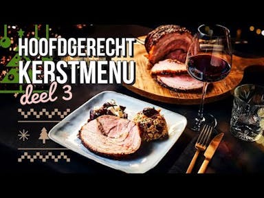 Hoofdgerecht BBQ Kerstmenu 2022