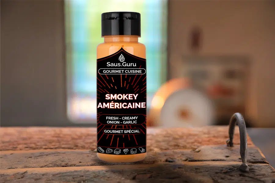 Gourmet Saus Smokey Americaine 500ml #1