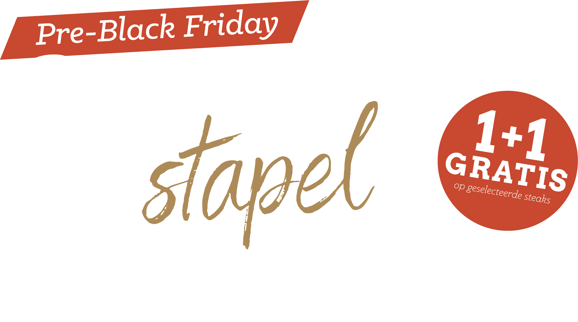 Het is de Steak Stapelweek!