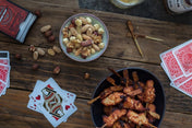 Gegaarde Borrel Kipspiesjes