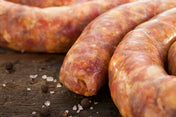 Gekruide Iberico en Black Angus Boerewors