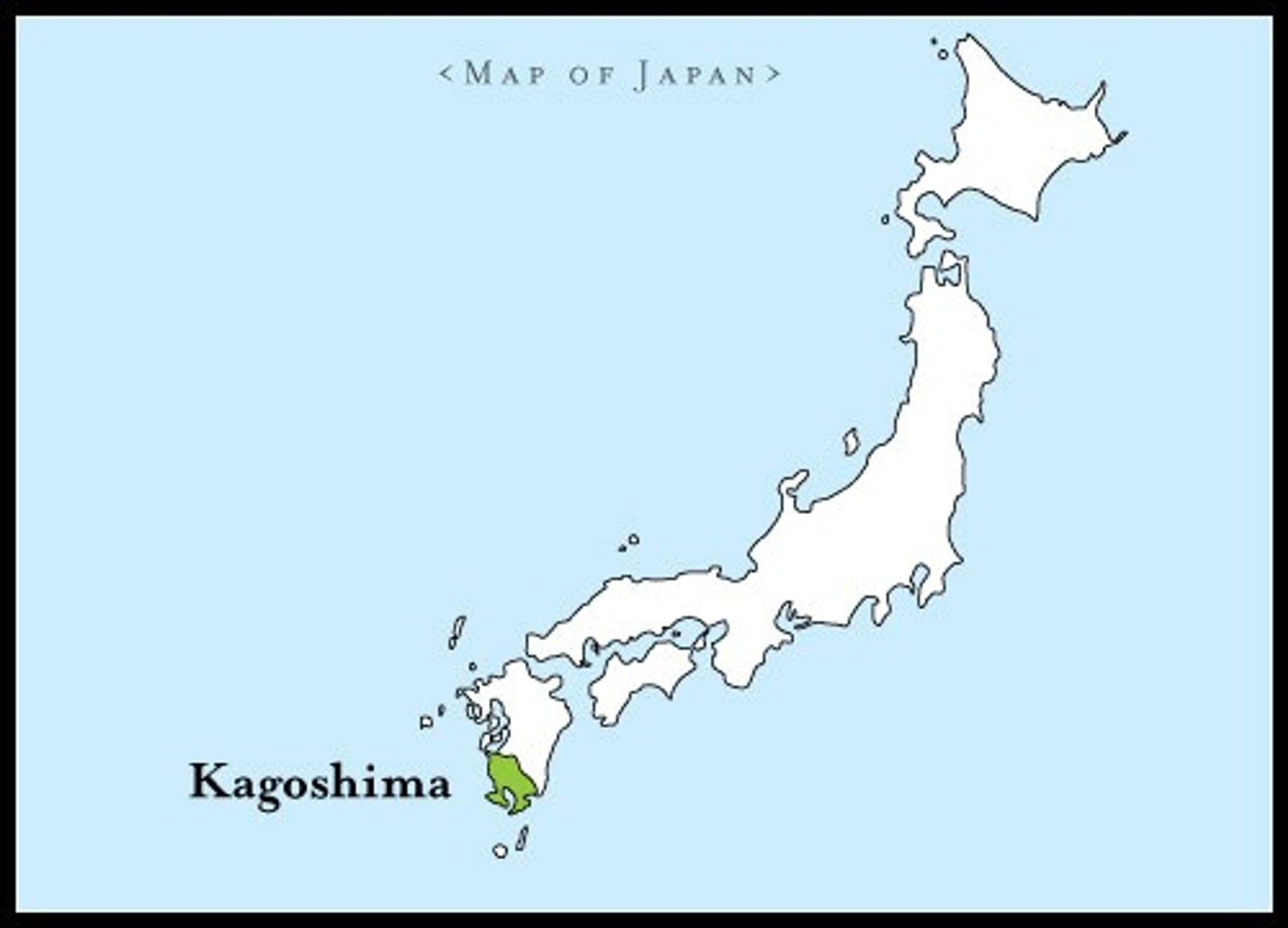 Kagoshima-Map